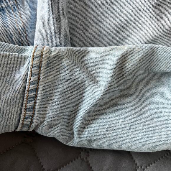 ✨Levi’s Relaxed Straight Leg Jeans Men’s 42x30 Light Wash Vtg 2002 - Picture 7 of 15